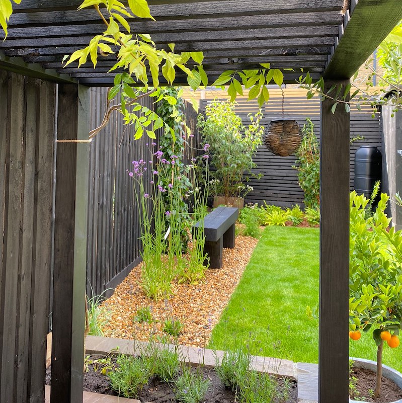 Beautiful external landscaping project